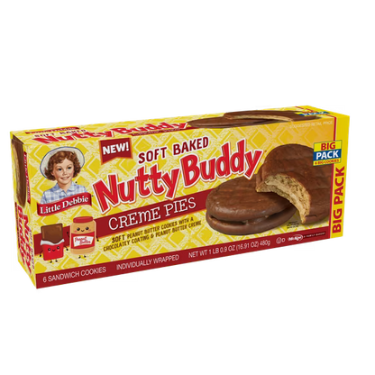 Little Debbie Big Pack Nutty Buddy Creme Pies