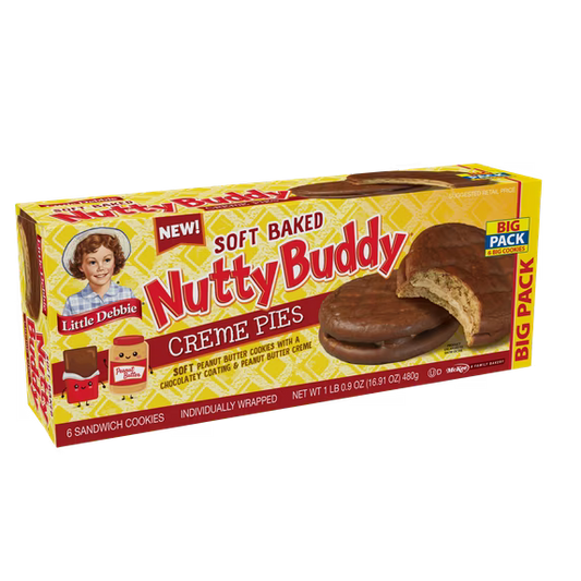 Little Debbie Big Pack Nutty Buddy Creme Pies