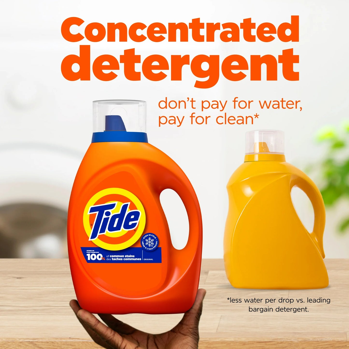 Tide Laundry Detergent Liquid, Original Scent, 132 fl oz, 100 Loads, HE Compatible