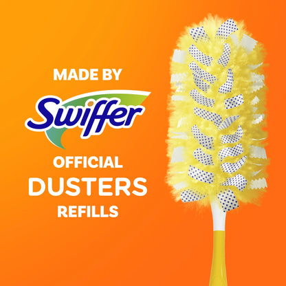Swiffer Dusters Heavy Duty Multi-Surface Duster Refills for Cleaning, Unscented, 11 Count