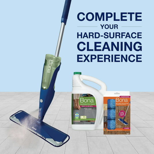 Bona Multi Surface Floor Cleaner, Unscented, Refill 128 FL OZ