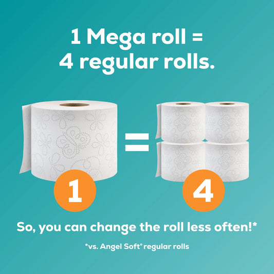 Angel Soft 2-Ply Toilet Paper, 36 Mega Rolls