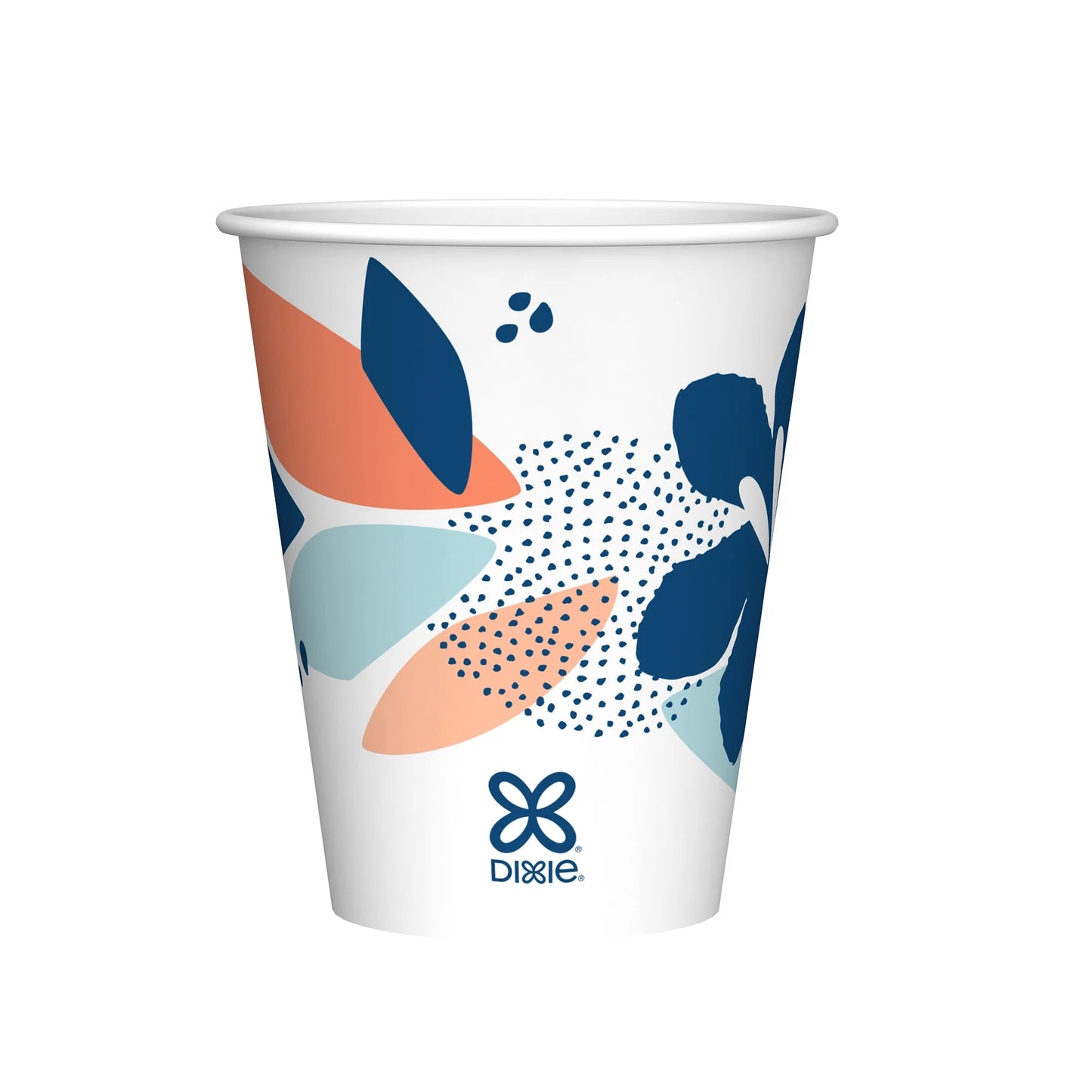 Dixie Disposable Paper Cups, 9 oz, Multi-Color, 50 count